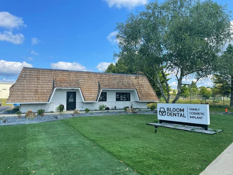 Exterior of the Bloom Dental Bloomington, Indiana Office