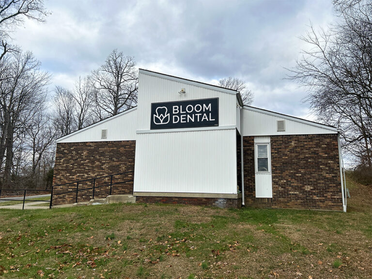 Exterior of Bloom Dental Bedford, Indiana Office